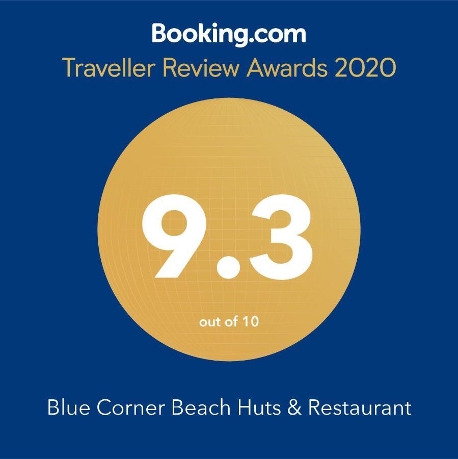 Blue Corner Beach Huts & Restaurant Benaulim Exteriör bild